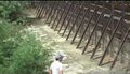 A large fence